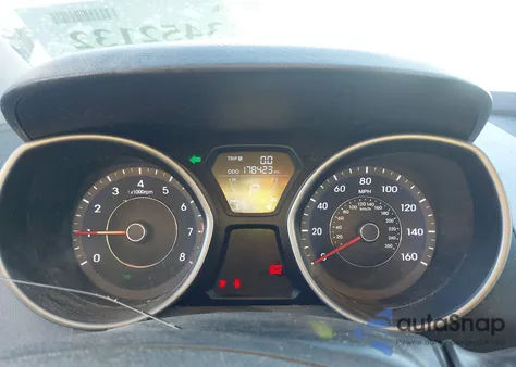 2013 Hyundai Elantra Gls from USA, damaged, VIN 5NPDH4AE9DH265729